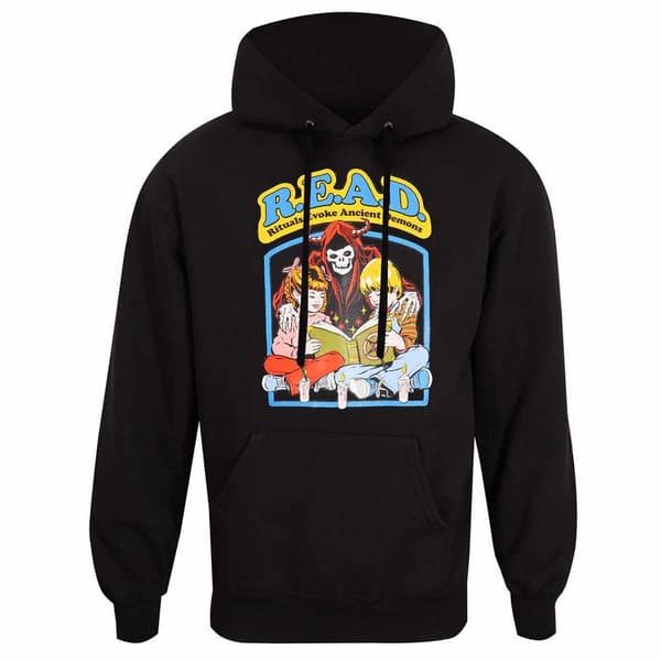 Steven Rhodes Unisex Adult Read Hoodie Black S