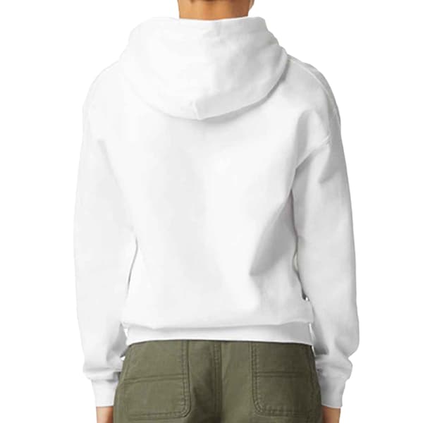 Gildan Barn/ungdomar Softstyle Plain Midweight Fleece Hoodie