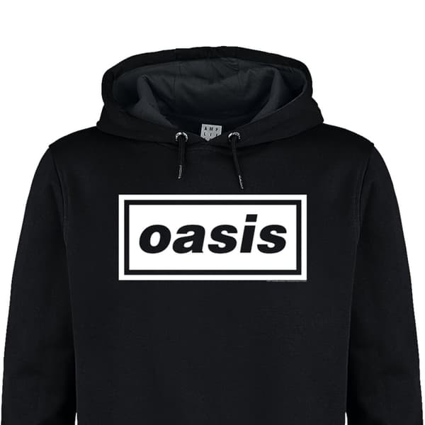 Amplified Unisex Adult Logo Oasis Logo Hoodie