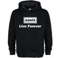 Miniatyrbild 1 av 2: Amplified Unisex Adult Live Forever Title Oasis Hoodie
