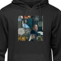 Miniatyrbild 1 av 5: Klassisk Hoodie | Huvtröja för Vuxna Adele Svart Medium
