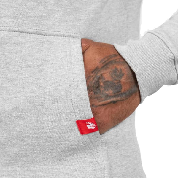 Leon Zipped Hoodie, grey, Gorilla Wear