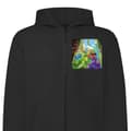 Miniatyrbillede 1 af 2: Hættetrøje med Lynlås | Zip-Hoodie til Voksen Minecraft