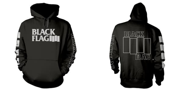 BLACK FLAG  - HOODIE, LOGO M