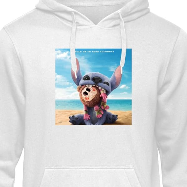 Huvtröja för Barn | Bekväm Barn-Hoodie Stitch | Kokosnöt