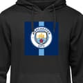 Miniatyrbild 2 av 10: Huvtröja för Barn | Bekväm Barn-Hoodie Manchester City Svart 12-13 År
