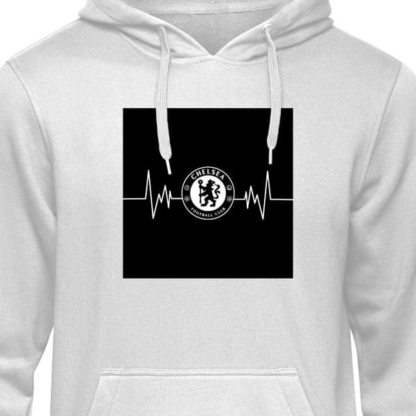 Klassisk Hoodie | Hættetrøje til Voksne Chelsea