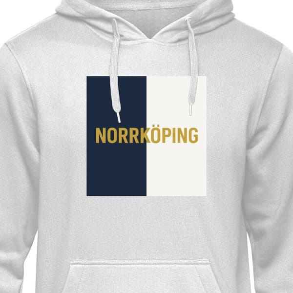 Klassisk Hoodie | Hættetrøje til Voksne Norrköping – fodbold