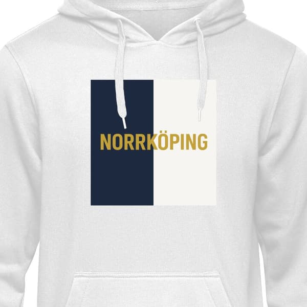 Klassisk Hoodie | Hættetrøje til Voksne Norrköping – fodbold