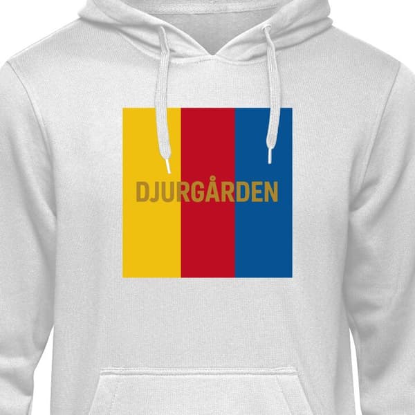 Klassisk Hoodie | Hættetrøje til Voksne Djurgården - fodbold