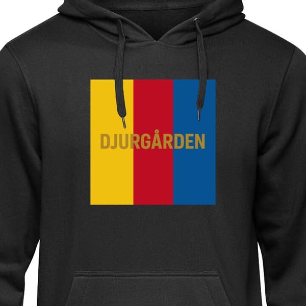 Klassisk Hoodie | Hættetrøje til Voksne Djurgården - fodbold