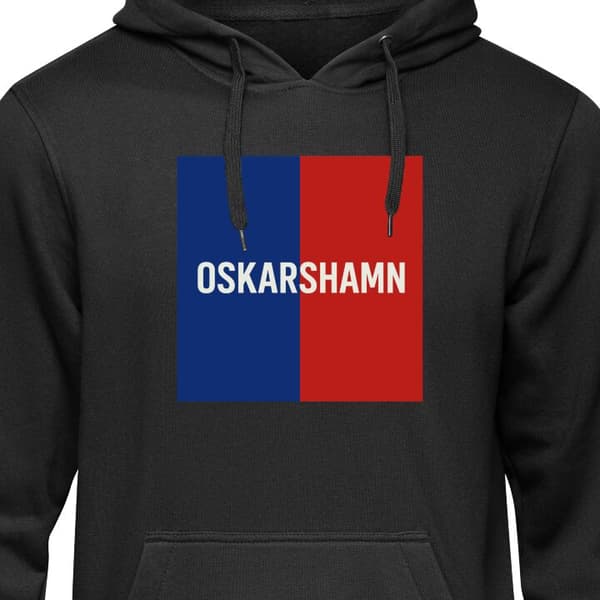Klassisk Hoodie | Huvtröja för Vuxna Oskarshamn – Hockey