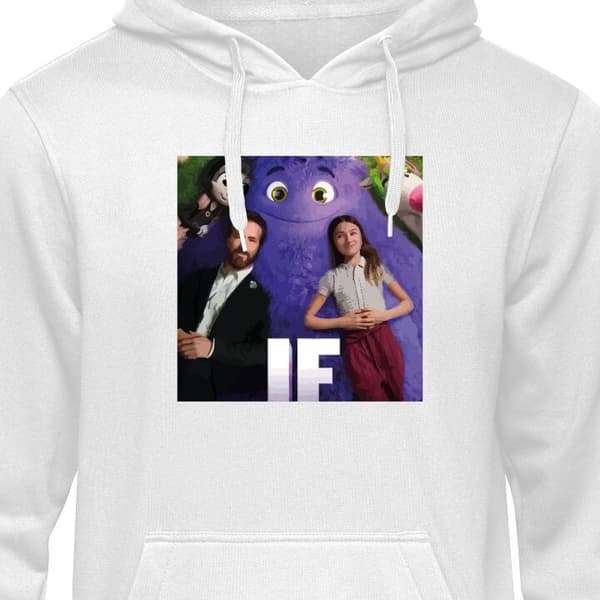 Klassisk Hoodie | Hættetrøje til Voksne IF: Låtsaskompisar