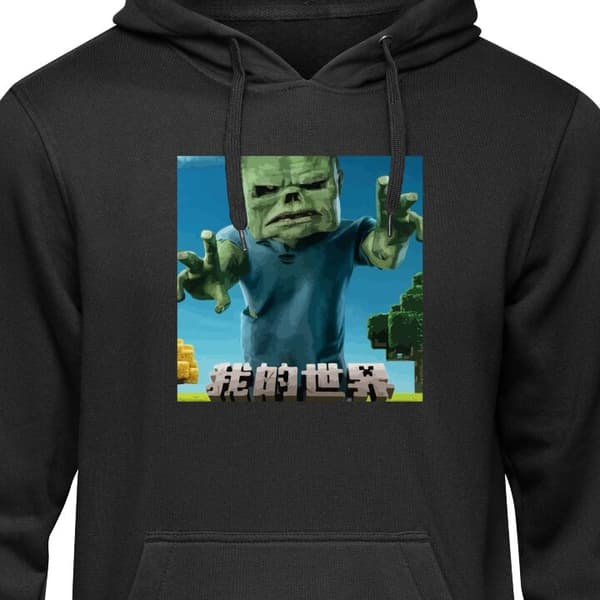 Klassisk Hoodie | Hættetrøje til Voksne A Minecraft Movie