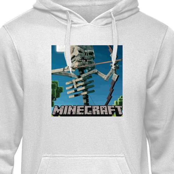 Klassisk Hettegenser | Hettegenser for Voksne A Minecraft Movi