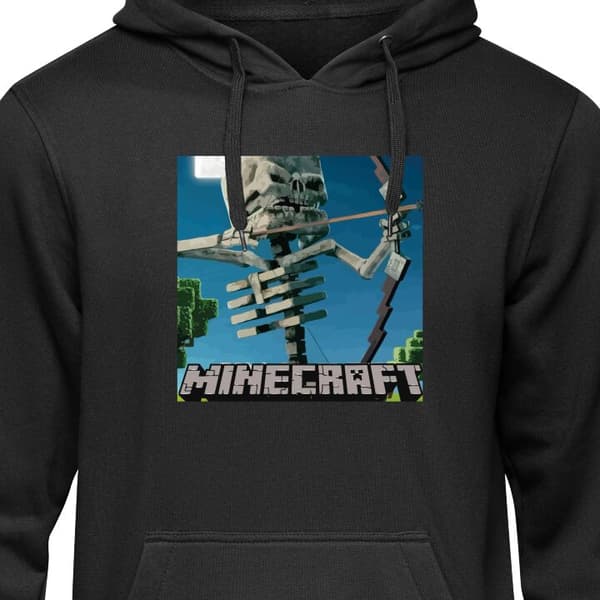Klassisk Hettegenser | Hettegenser for Voksne A Minecraft Movi