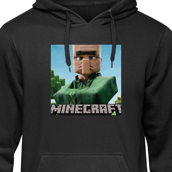 Klassisk Hettegenser | Hettegenser for Voksne A Minecraft Movi