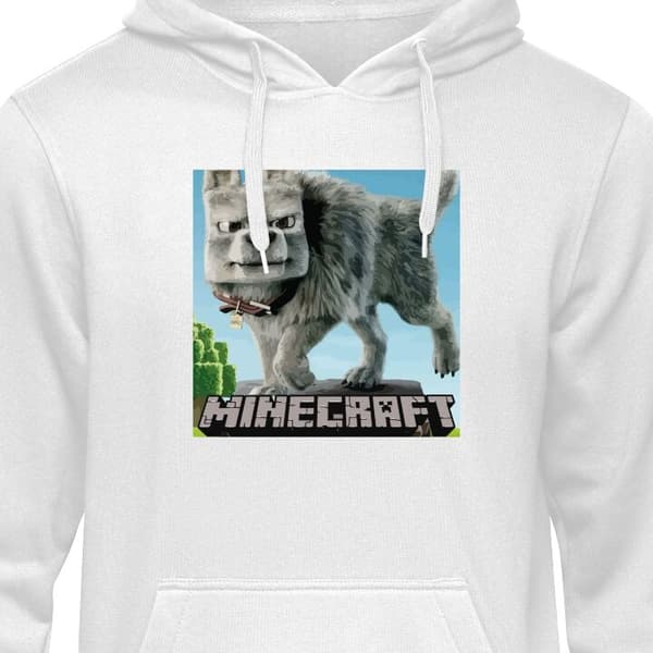 Klassisk Hettegenser | Hettegenser for Voksne A Minecraft Movi