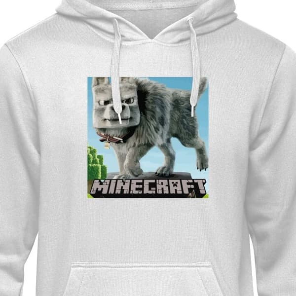 Klassisk Hettegenser | Hettegenser for Voksne A Minecraft Movi