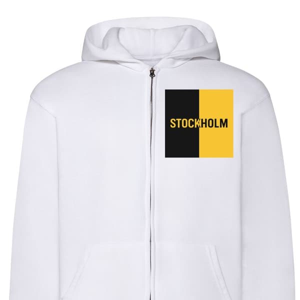 Hettegenser med Glidelås | Zip-Hettegenser for Voksen Stockhol