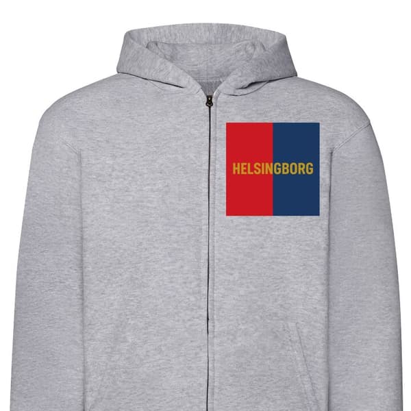 Hettegenser med Glidelås | Zip-Hettegenser for Voksen Helsingborg - fotball
