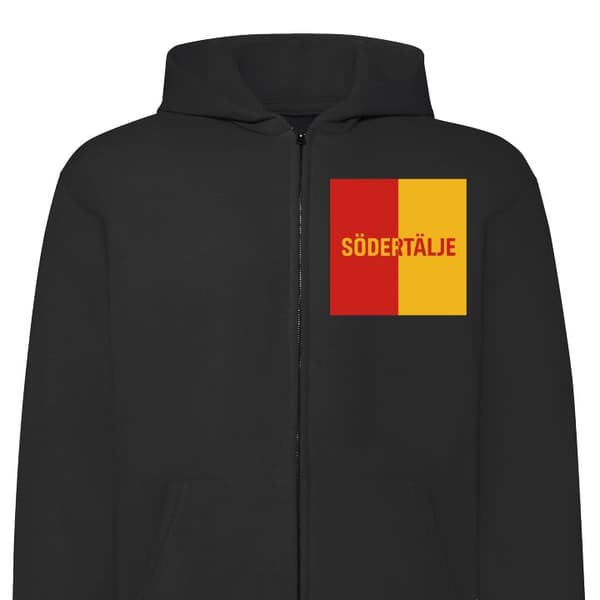 Hættetrøje med Lynlås | Zip-Hoodie til Voksen Södertälje – fod