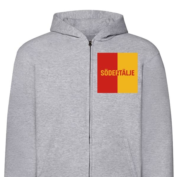 Hættetrøje med Lynlås | Zip-Hoodie til Voksen Södertälje – fod