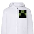 Miniatyrbilde 2 av 2: Hettegenser med Glidelås | Zip-Hettegenser for Voksen A Minecraft Movie