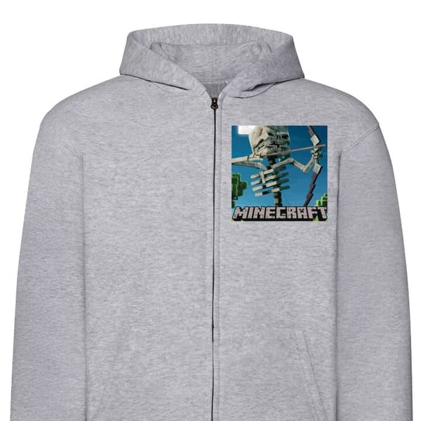 Huvtröja med Dragkedja | Zip-Hoodie för Vuxen A Minecraft Movie