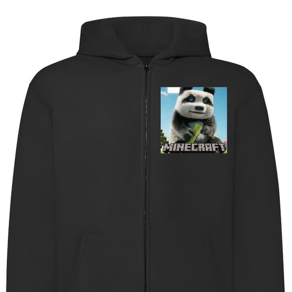 Hættetrøje med Lynlås | Zip-Hoodie til Voksen A Minecraft Movie