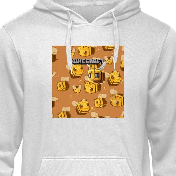 Huvtröja för Barn | Bekväm Barn-Hoodie Minecraft Bi