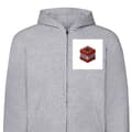 Miniatyrbilde 2 av 2: Hettegenser med Glidelås | Zip-Hettegenser for Voksen Minecraft TNT
