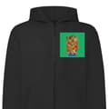 Miniatyrbillede 1 af 2: Hættetrøje med Lynlås | Zip-Hoodie til Voksen Minecraft