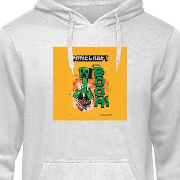 Klassisk Hettegenser | Hettegenser for Voksne Minecraft Boom