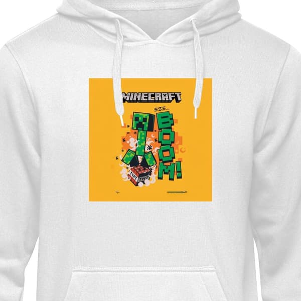 Klassisk Hettegenser | Hettegenser for Voksne Minecraft Boom