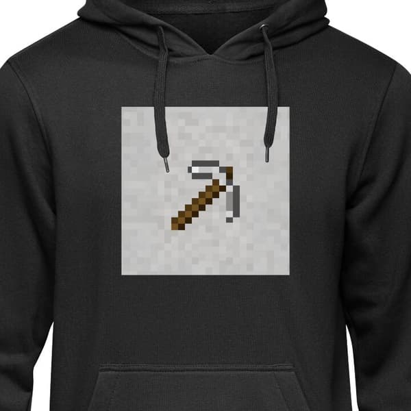 Klassisk Hoodie | Huvtröja för Vuxna Minecraft Tools