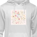 Miniatyrbild 1 av 4: Klassisk Hoodie | Huvtröja för Vuxna Blommor