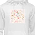 Miniatyrbild 1 av 4: Klassisk Hoodie | Huvtröja för Vuxna Blommor