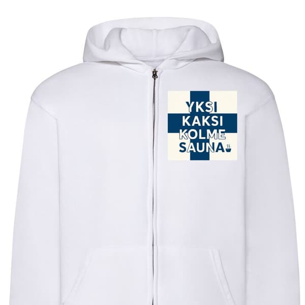 Hættetrøje med Lynlås | Zip-Hoodie til Voksen BAD Bare tag en