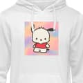 Miniatyrbillede 1 af 4: Klassisk Hoodie | Hættetrøje til Voksne Kawaii Sanrio Pochacco