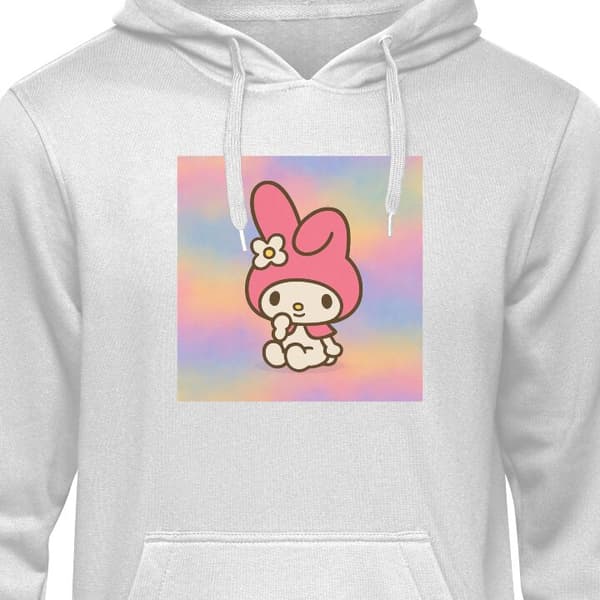 Klassisk Hoodie | Huvtröja för Vuxna Kawaii Sanrio My Melody