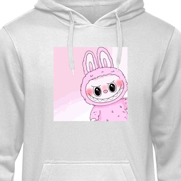 Klassisk Hoodie | Hættetrøje til Voksne Labubu Bunny Series