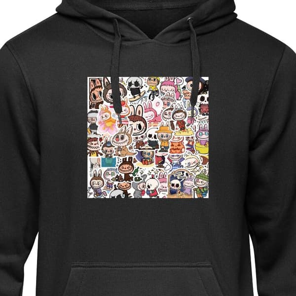 Hættetrøje til Børn | Behagelig Børne-Hoodie Labubu All-Stars – POP MART Special