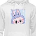 Miniatyrbild 1 av 9: Huvtröja för Barn | Bekväm Barn-Hoodie Blue Bunny Labubu