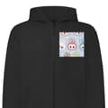 Miniatyrbild 1 av 2: Barn Zip Hoodie | Varm och Stilren hoodie med dragkedja Pastel Labubu