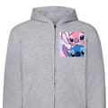 Miniatyrbilde 1 av 2: Hettegenser med Glidelås | Zip-Hettegenser for Voksen Stitch & Angel