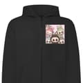 Miniatyrbillede 1 af 2: Hættetrøje med Lynlås | Zip-Hoodie til Voksen Labubu Classics
