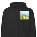 Miniatyrbild 1 av 2: Huvtröja med Dragkedja | Zip-Hoodie för Vuxen Labubu Macaron S