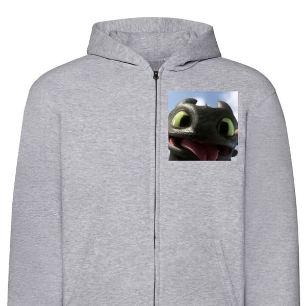 Barn Zip Hoodie | Varm och Stilren hoodie med dragkedja How to Train Your Dragon (Draktränaren)