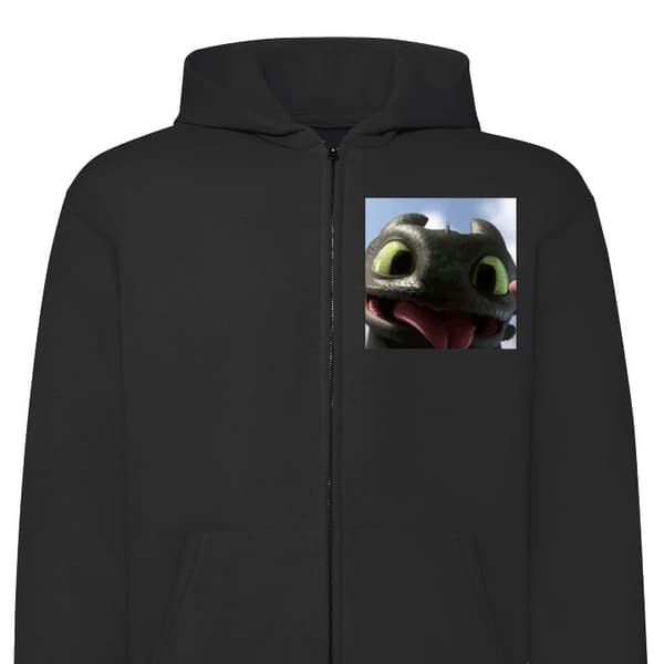 Barn Zip Hoodie | Varm och Stilren hoodie med dragkedja How to Train Your Dragon (Draktränaren)